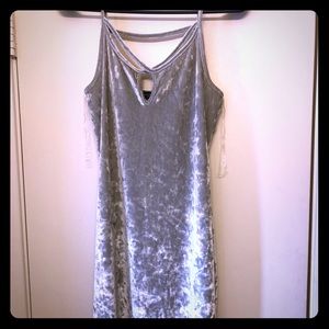 Grey Suede popular basics dress